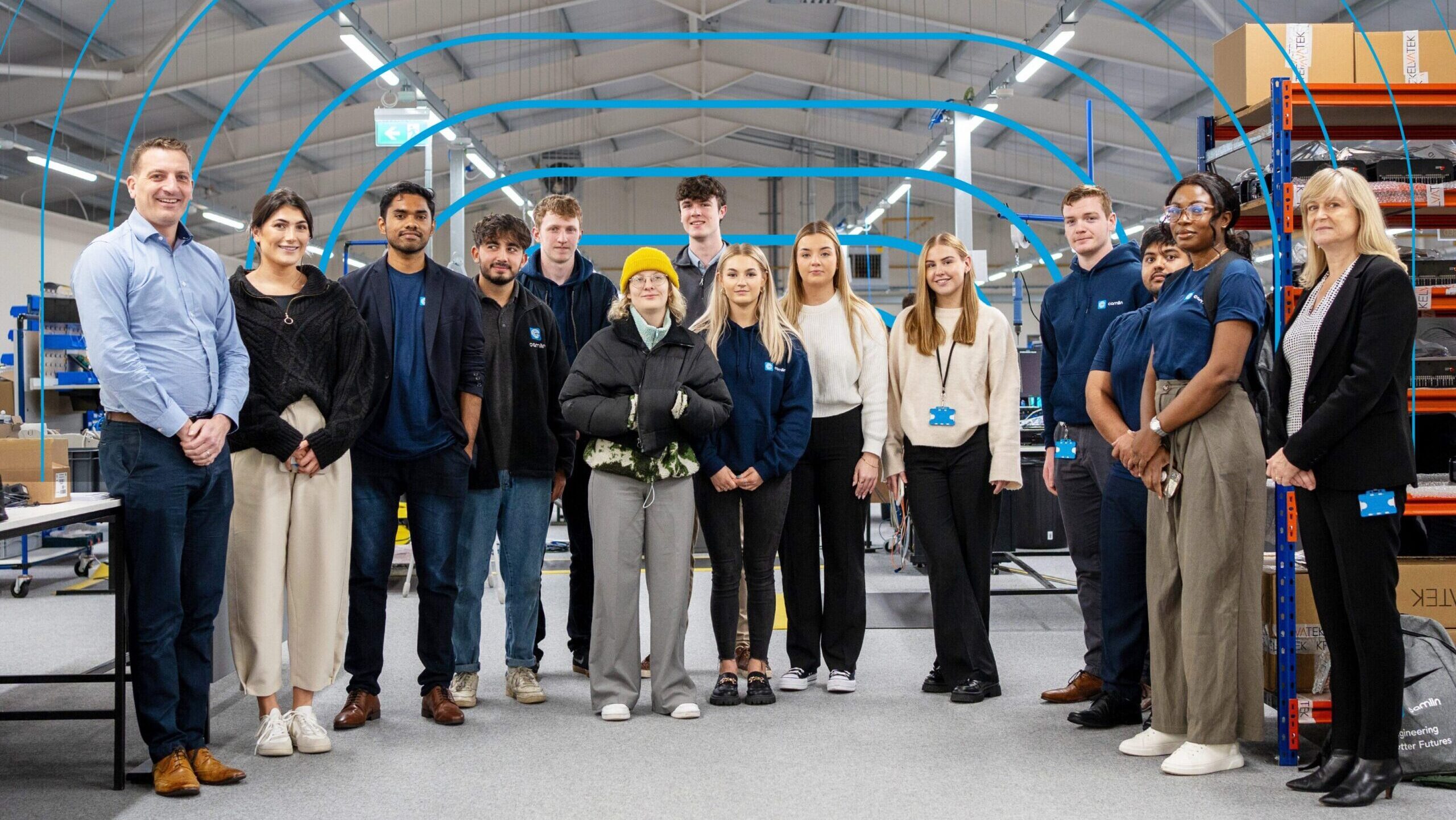 Diverse team members